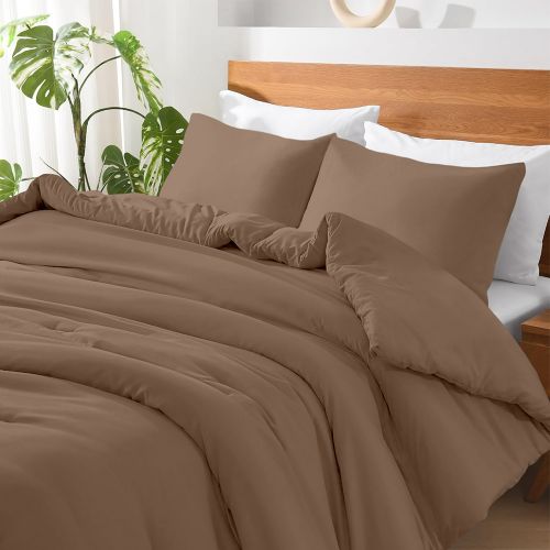 Εικόνα της ΣΕΝΤΟΝΙ BASICO MOCCA 160X200+30