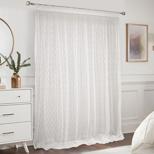 Εικόνα της ΚΟΥΡΤΙΝΑ GRUMO WHITE ΜΕ ΤΡΕΣΑ 280X300