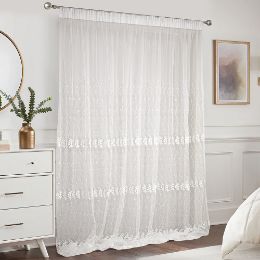 Εικόνα της ΚΟΥΡΤΙΝΑ RESIO WHITE ΜΕ ΤΡΕΣΑ 280X300