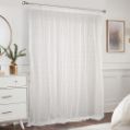 Εικόνα της ΚΟΥΡΤΙΝΑ BARIO WHITE ΜΕ ΤΡΕΣΑ 280X300