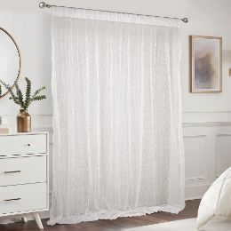 Εικόνα της ΚΟΥΡΤΙΝΑ BARIO WHITE ΜΕ ΤΡΕΣΑ 280X300