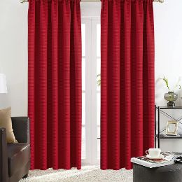 Εικόνα της ΚΟΥΡΤΙΝΑ EMB BASKO ΜΕ ΤΡΕΣΑ BORDEAUX 150X240